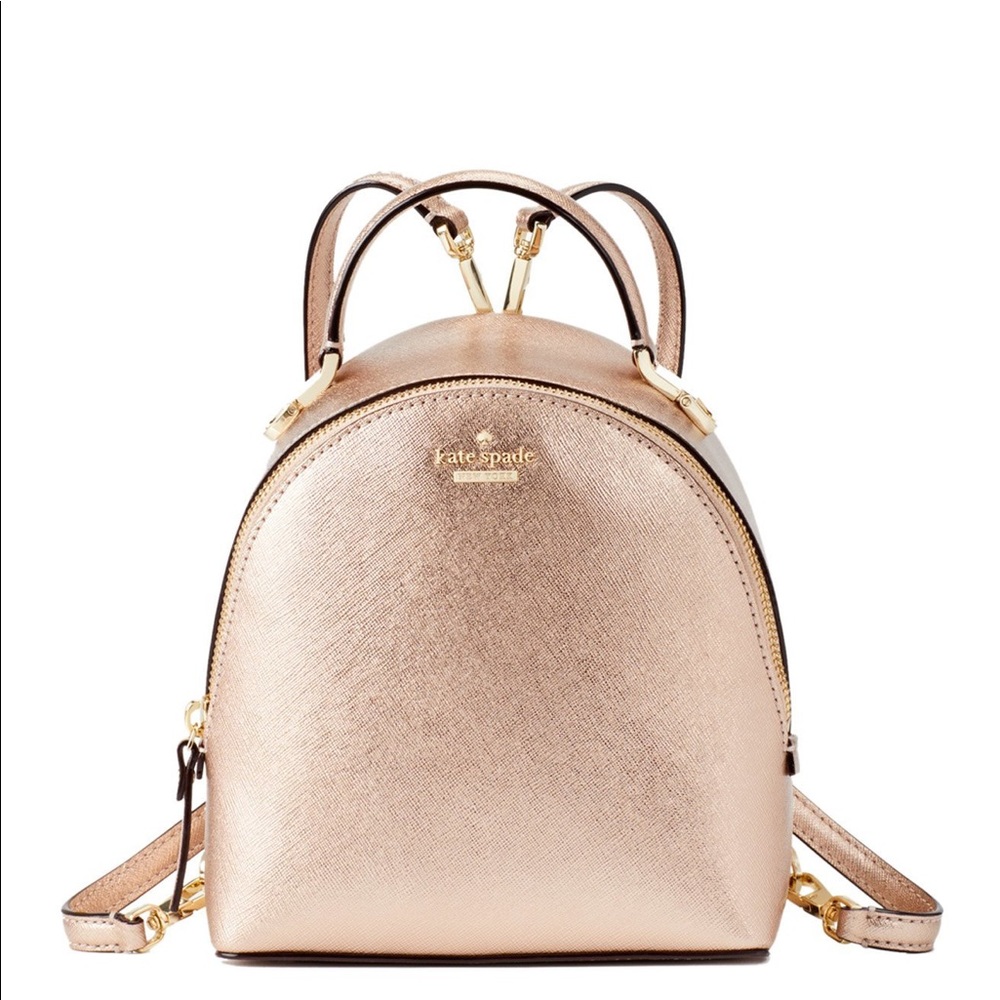 NWOT Kate Spade Cameron Binc Backpack Rose Gold